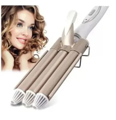 Rizadora Waflera ProNova Pro-9663 Keratin Ondas de Sirena