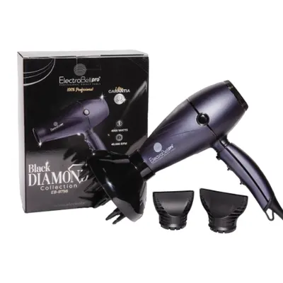 Secador Electrobell Black Diamond EB-8798