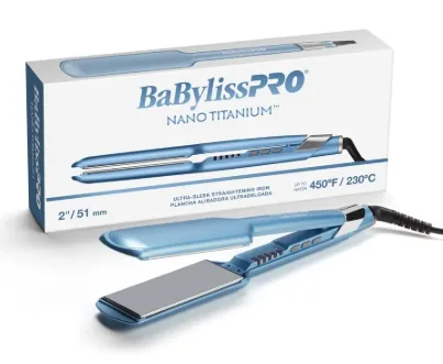 Plancha BabyLiss Pro Nano Titanium 2"/51mm