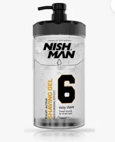 shaving gel Nishman 6 easy shave