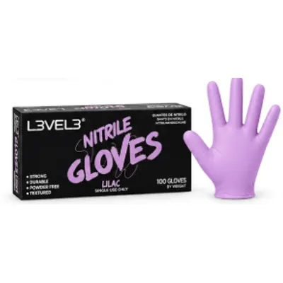 Guantes level 3 Morados talla S