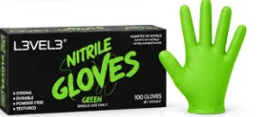 Guantes level 3 Verde talla S