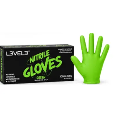 Guantes level 3 Verde talla S