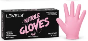 Guantes level 3 Rosado talla S