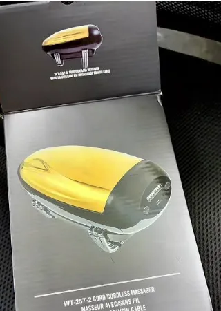 Masajeador Dorado inalambrico WT-257-2
