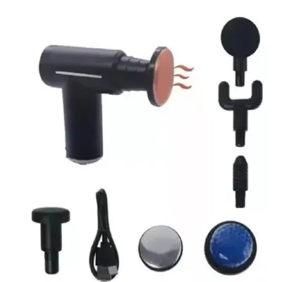 Masajeador Mini Gun calor