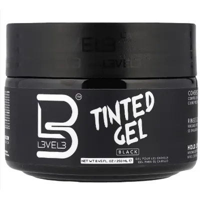 Gel Level 3 Tinted Gel Black 250ml