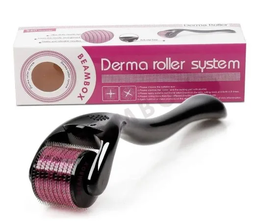 Dermaroller Facial Rosado 0,5mm Drs50