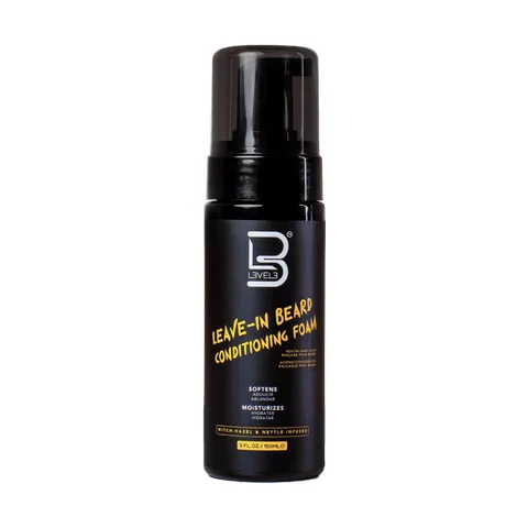 Acondicionador Barba Level3 Leave In Beard Conditioner Foam 150ml
