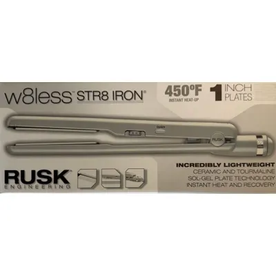 Plancha Rusk Blanca 1" Zz
