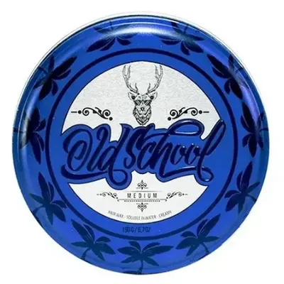 Cera Old School Cremosa Azul 190gr