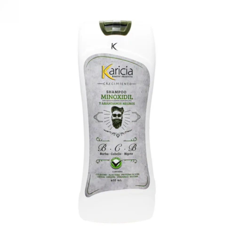 Shampoo Karicia Minoxidil Arandanos 400ml